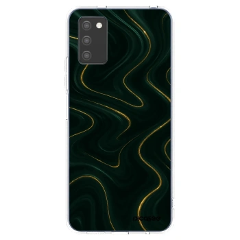 Picasee Samsung Galaxy A02s A025G Hülle - Transparentes Silikon - Vawes