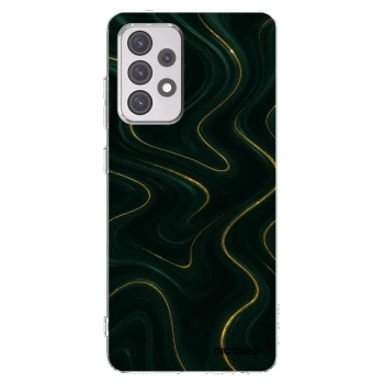 Picasee Samsung Galaxy A52s 5G A528B Hülle - Transparentes Silikon - Vawes