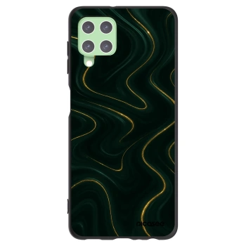 Picasee Samsung Galaxy A22 A225F 4G Hülle - Schwarzes Silikon - Vawes