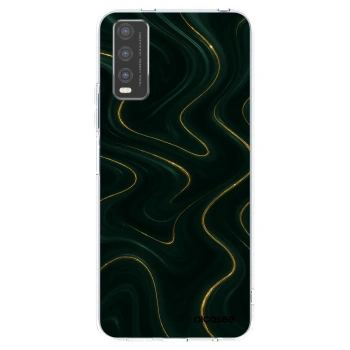 Picasee Vivo Y20s Hülle - Transparentes Silikon - Vawes