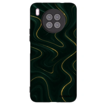 Picasee Huawei Nova 8i Hülle - Schwarzes Silikon - Vawes