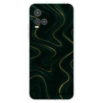 Picasee Vivo Y33s Hülle - Transparentes Silikon - Vawes