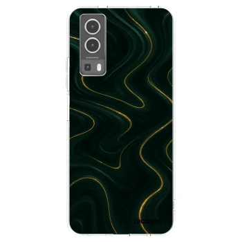Picasee Vivo Y72 5G Hülle - Transparentes Silikon - Vawes