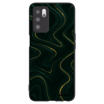 Picasee OPPO A16 Hülle - Schwarzes Silikon - Vawes
