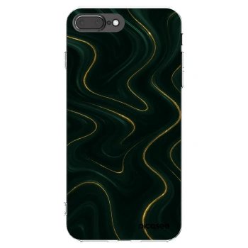Picasee Apple iPhone 8 Plus Hülle - Transparentes Silikon - Vawes