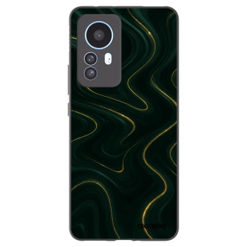 Picasee Xiaomi 12T Pro Hülle - Schwarzes Silikon - Vawes
