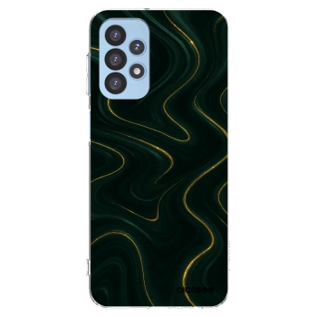 Picasee Samsung Galaxy A23 A235F 4G Hülle - Transparentes Silikon - Vawes