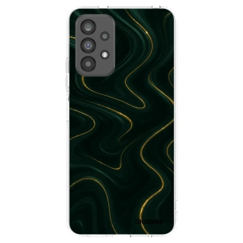 Picasee Samsung Galaxy A73 5G Hülle - Transparentes Silikon - Vawes