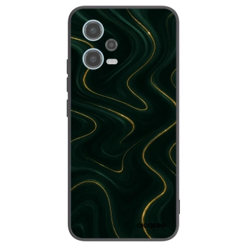 Picasee Xiaomi Redmi Note 12 5G Hülle - Schwarzes Silikon - Vawes