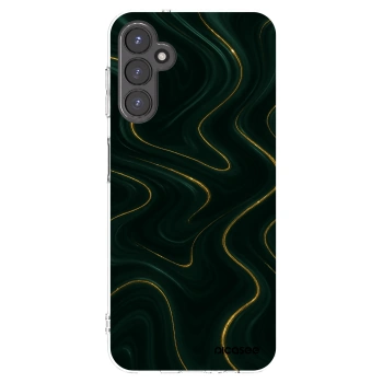 Picasee Samsung Galaxy A14 5G A146P Hülle - Transparentes Silikon - Vawes