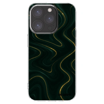 Picasee Apple iPhone 15 Pro Hülle - Transparentes Silikon - Vawes