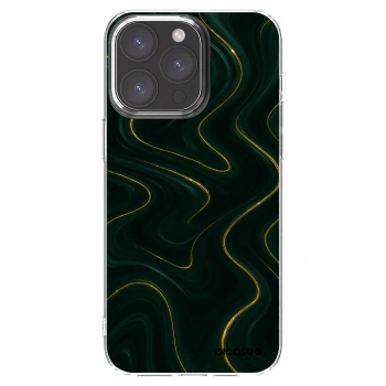 Picasee Apple iPhone 15 Pro Max Hülle - Transparentes Silikon - Vawes