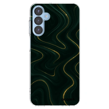 Picasee Samsung Galaxy A15 A156B 5G Hülle - Transparentes Silikon - Vawes