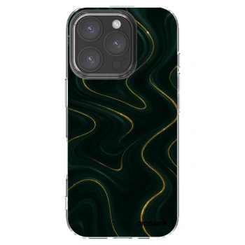 Picasee Apple iPhone 16 Pro Hülle - Transparentes Silikon - Vawes