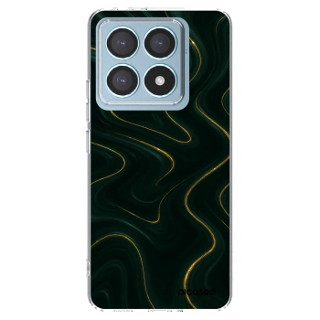 Picasee Xiaomi 14T Pro Hülle - Transparentes Silikon - Vawes