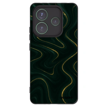 Picasee Xiaomi Redmi Note 14 5G Hülle - Schwarzes Silikon - Vawes