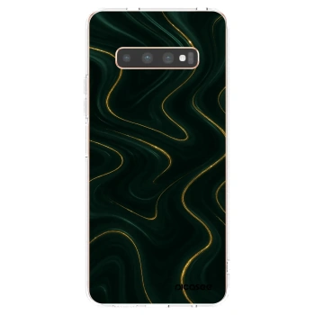 Picasee Samsung Galaxy S10 Plus G975 Hülle - Transparentes Silikon - Vawes
