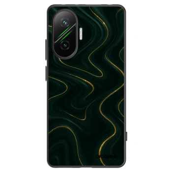 Picasee Xiaomi Poco F7 5G Hülle - Schwarzes Silikon - Vawes