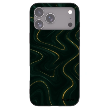 Picasee Apple iPhone 17 Pro Max Hülle - Schwarzes Silikon - Vawes