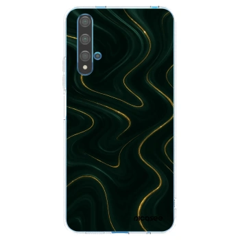 Picasee Huawei Nova 5T Hülle - Transparentes Silikon - Vawes