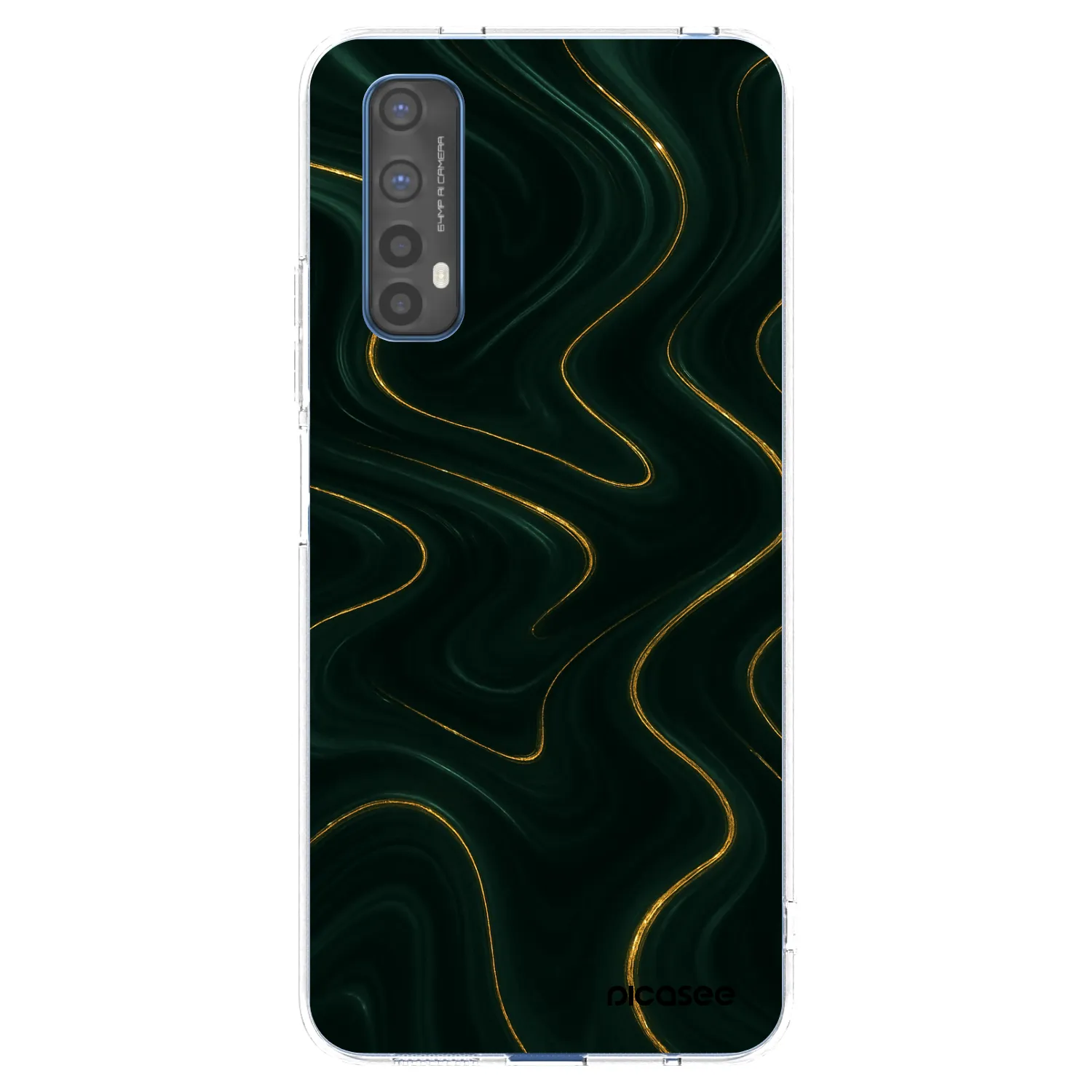 Picasee Realme 7 Hülle - Transparentes Silikon - Vawes