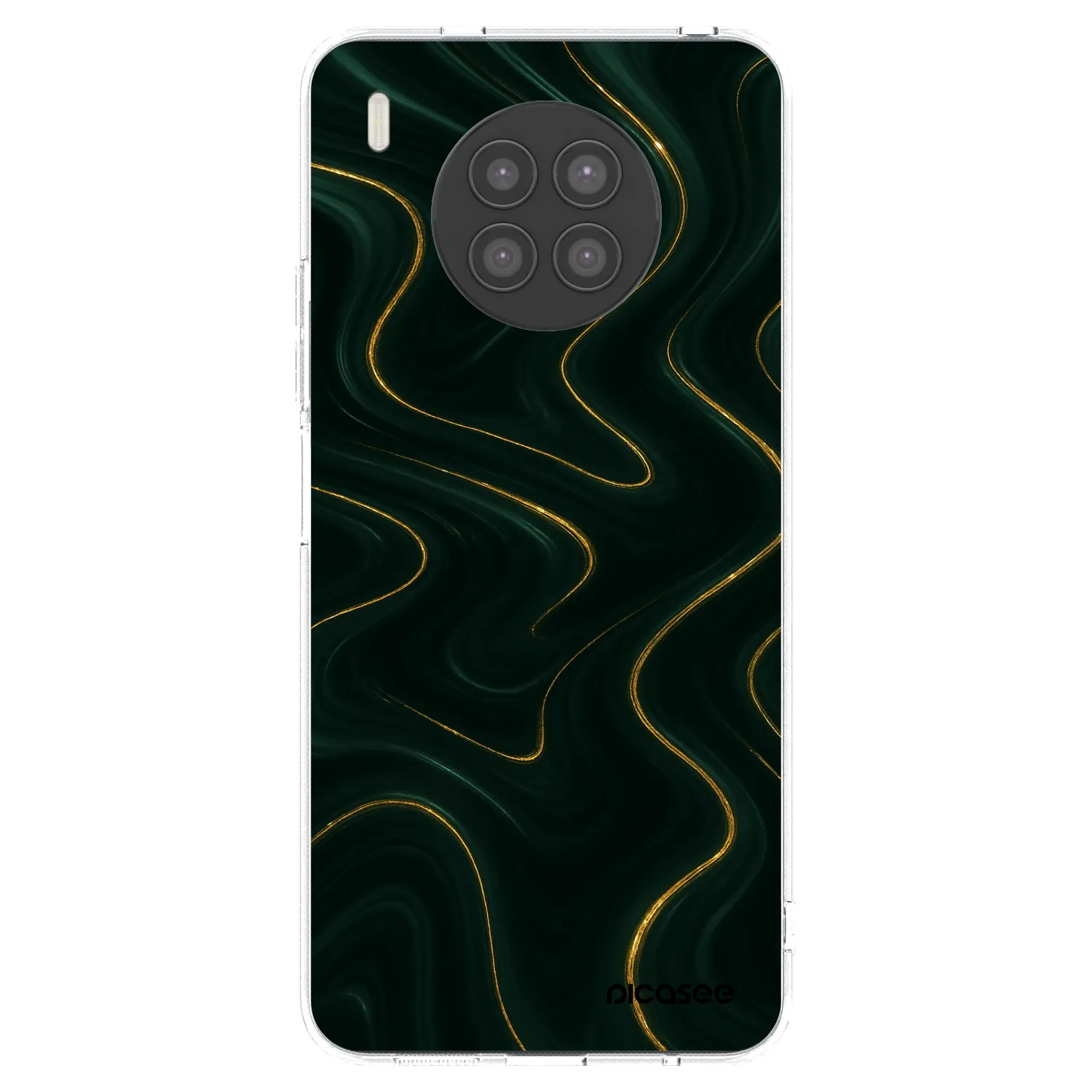 Picasee Huawei Nova 8i Hülle - Transparentes Silikon - Vawes