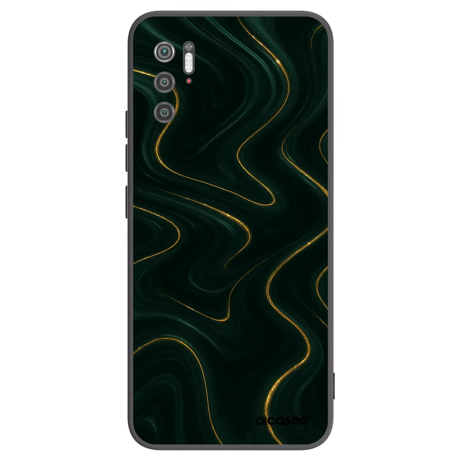 Picasee Xiaomi Poco M3 Pro 5G Hülle - Schwarzes Silikon - Vawes