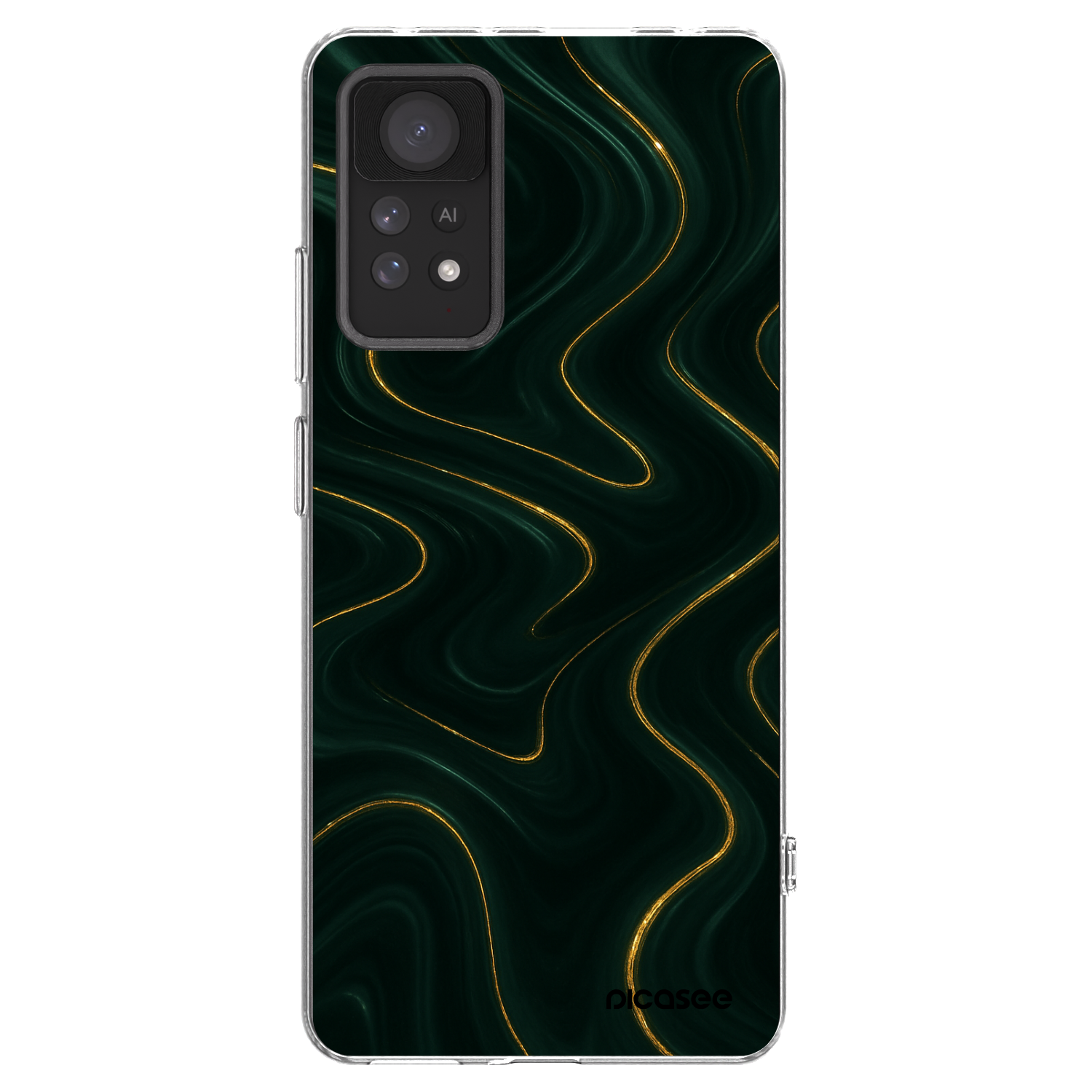 Picasee Xiaomi Redmi Note 11 Pro Hülle - Transparentes Silikon - Vawes
