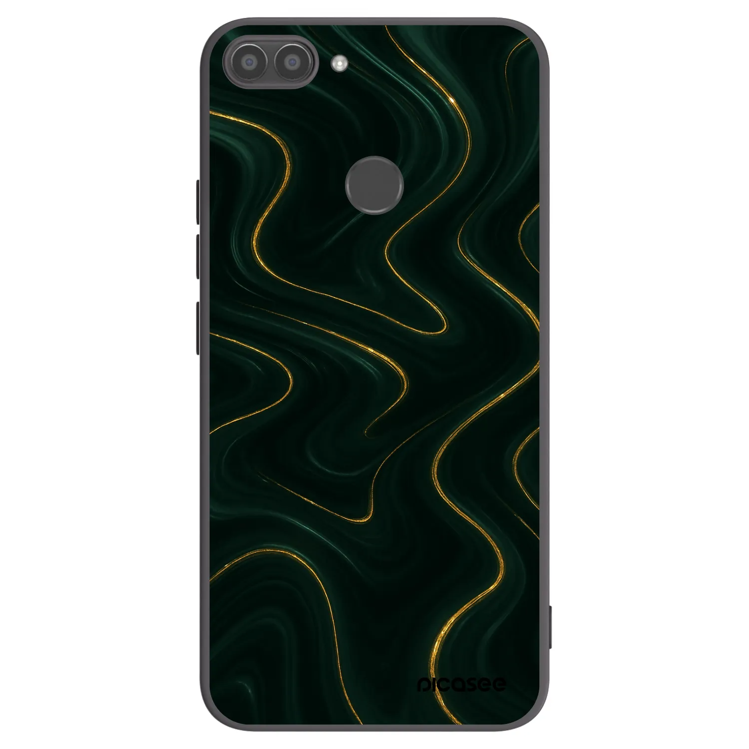 Picasee Huawei P Smart Hülle - Schwarzes Silikon - Vawes