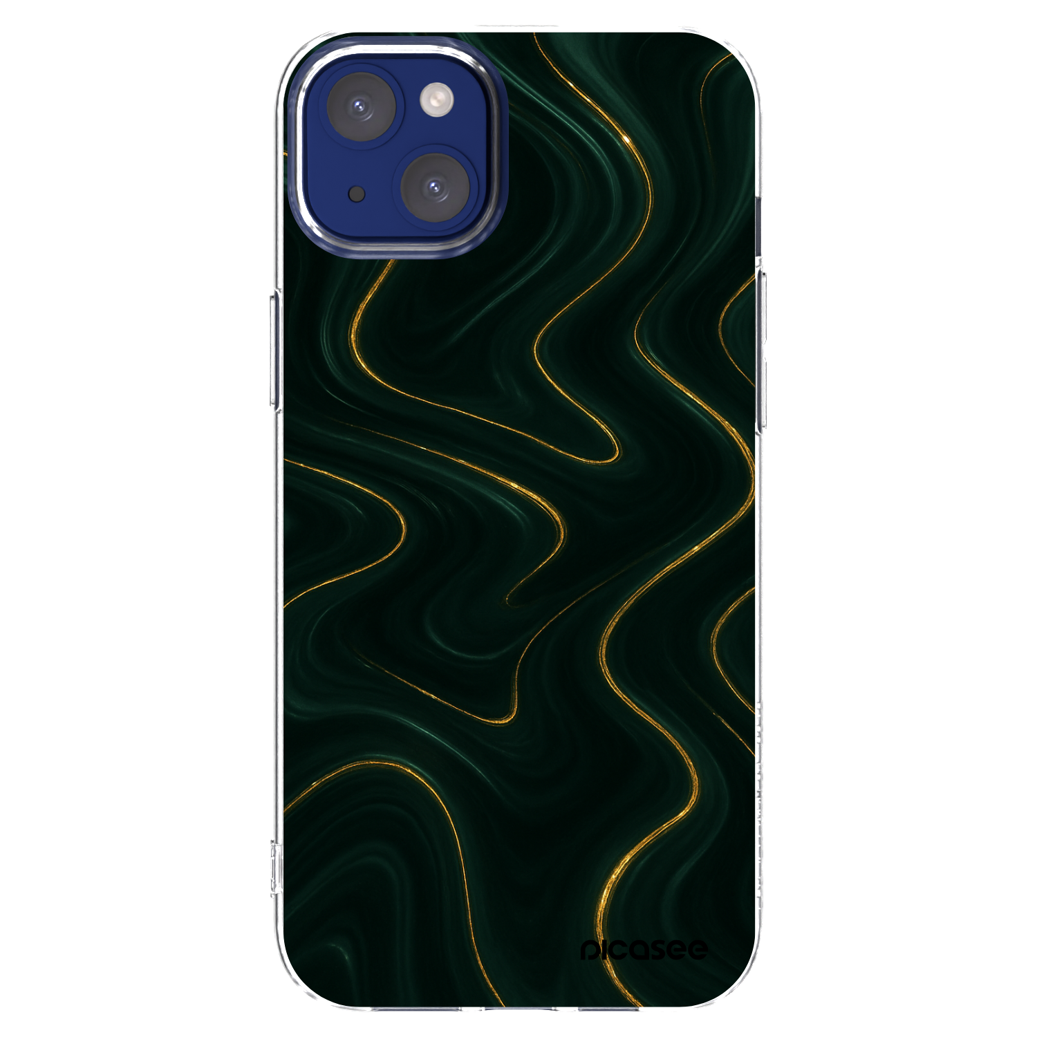 Picasee Apple iPhone 14 Plus Hülle - Transparentes Silikon - Vawes