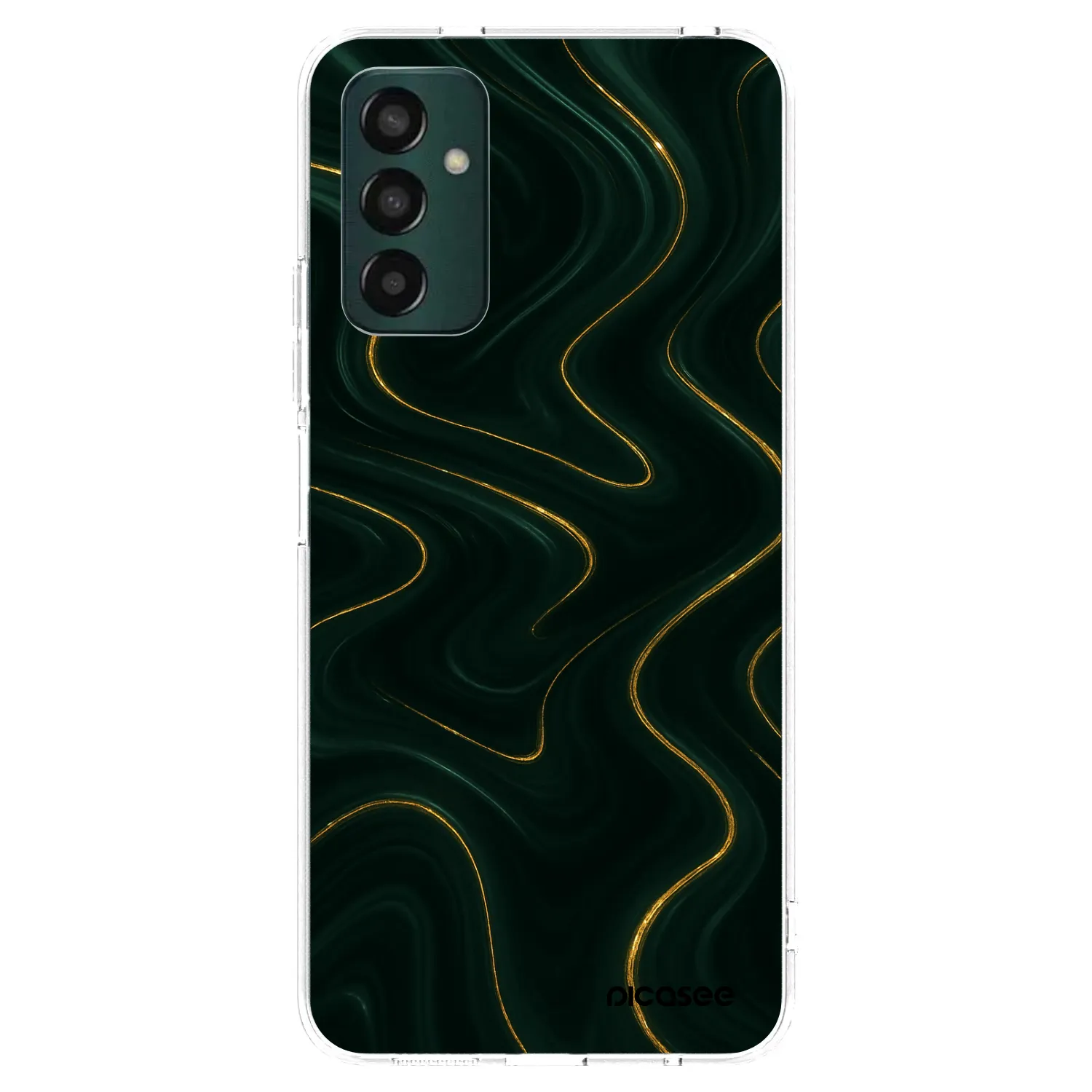 Picasee Samsung Galaxy M23 5G Hülle - Transparentes Silikon - Vawes