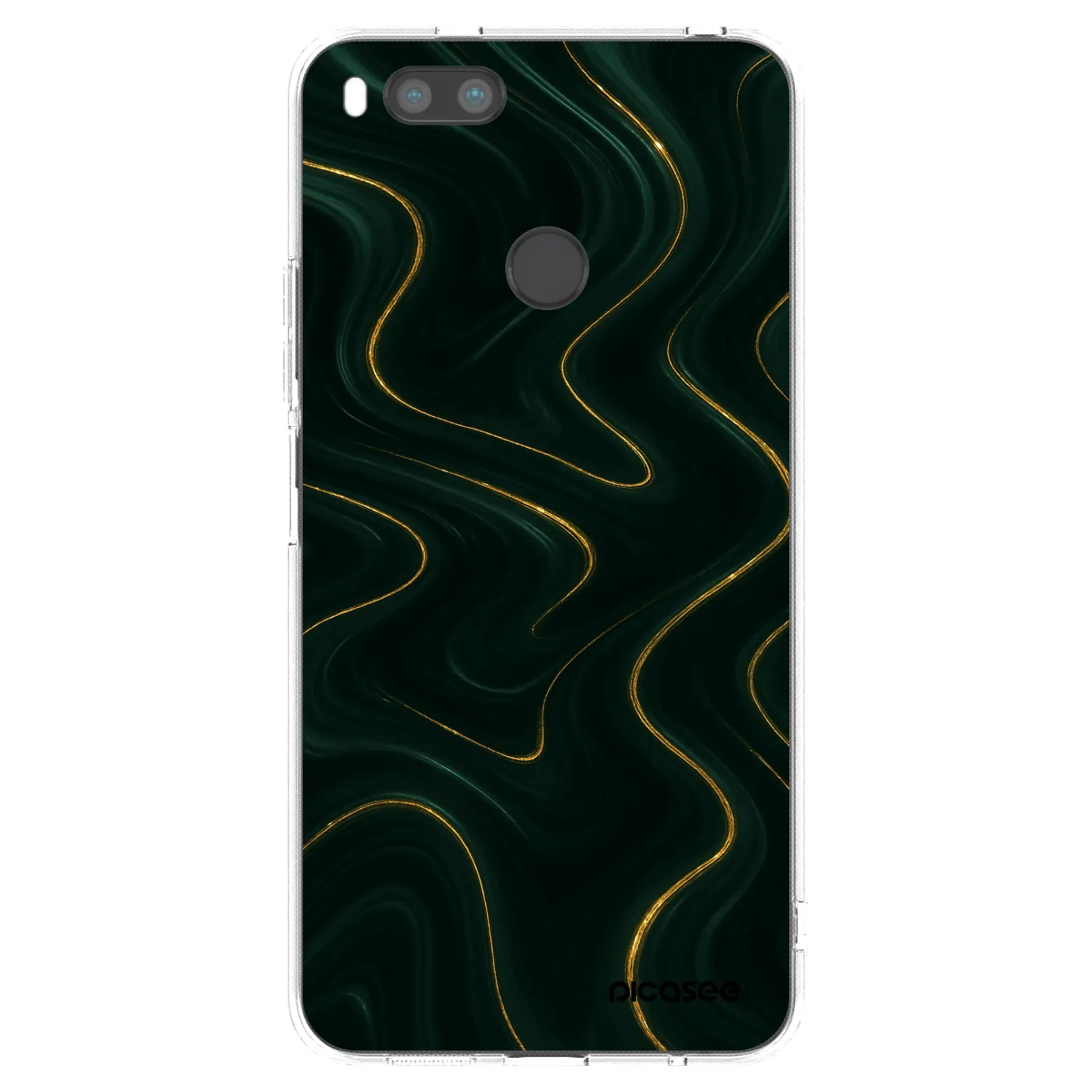 Picasee Xiaomi Redmi A1 Hülle - Transparentes Silikon - Vawes