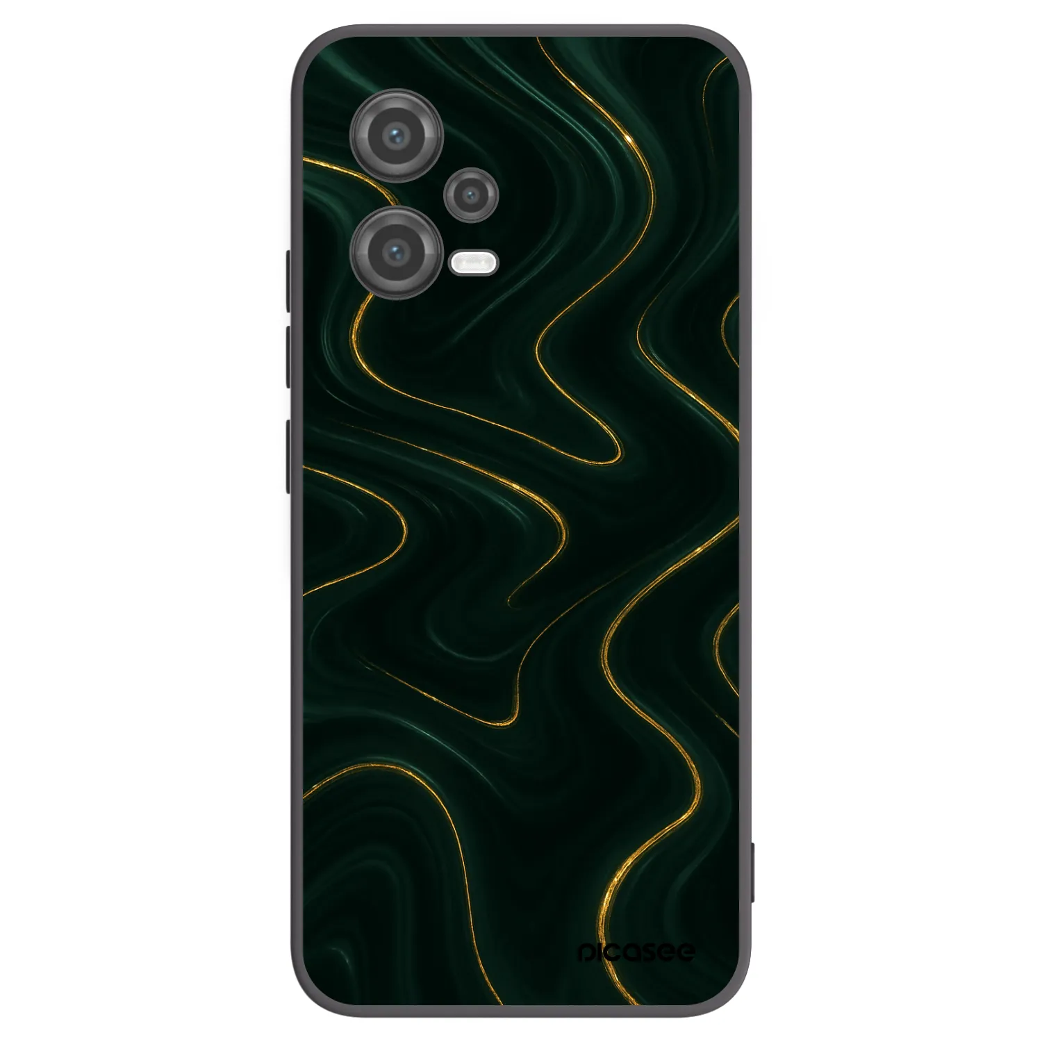 Picasee Xiaomi Poco X5 Hülle - Schwarzes Silikon - Vawes