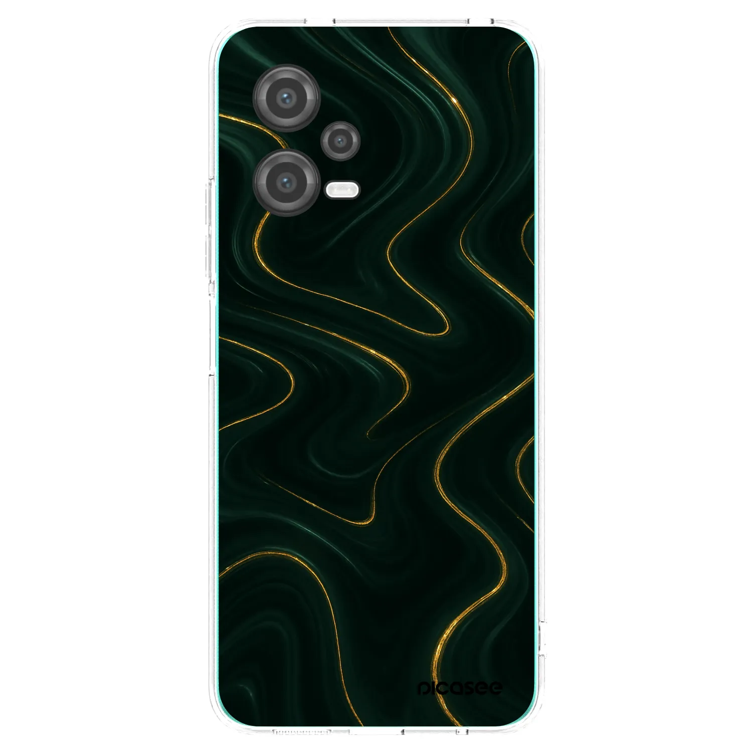 Picasee Xiaomi Poco X5 Hülle - Transparentes Silikon - Vawes