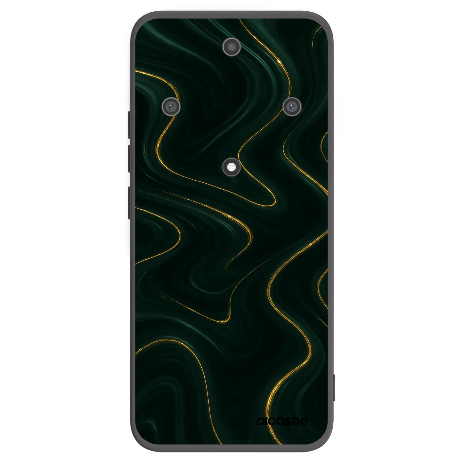 Picasee Honor Magic5 Lite 5G Hülle - Schwarzes Silikon - Vawes