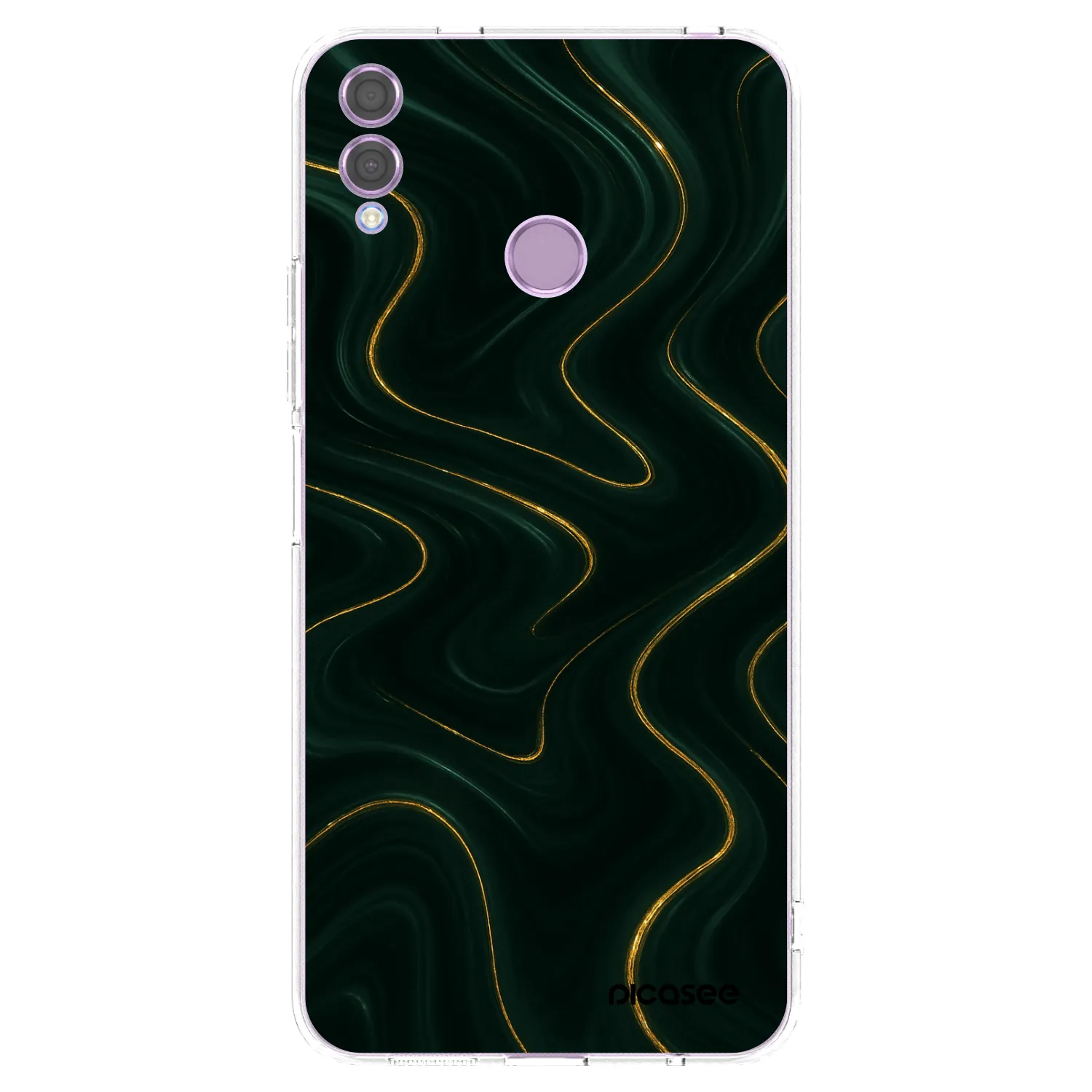 Picasee Honor 8X Hülle - Transparentes Silikon - Vawes