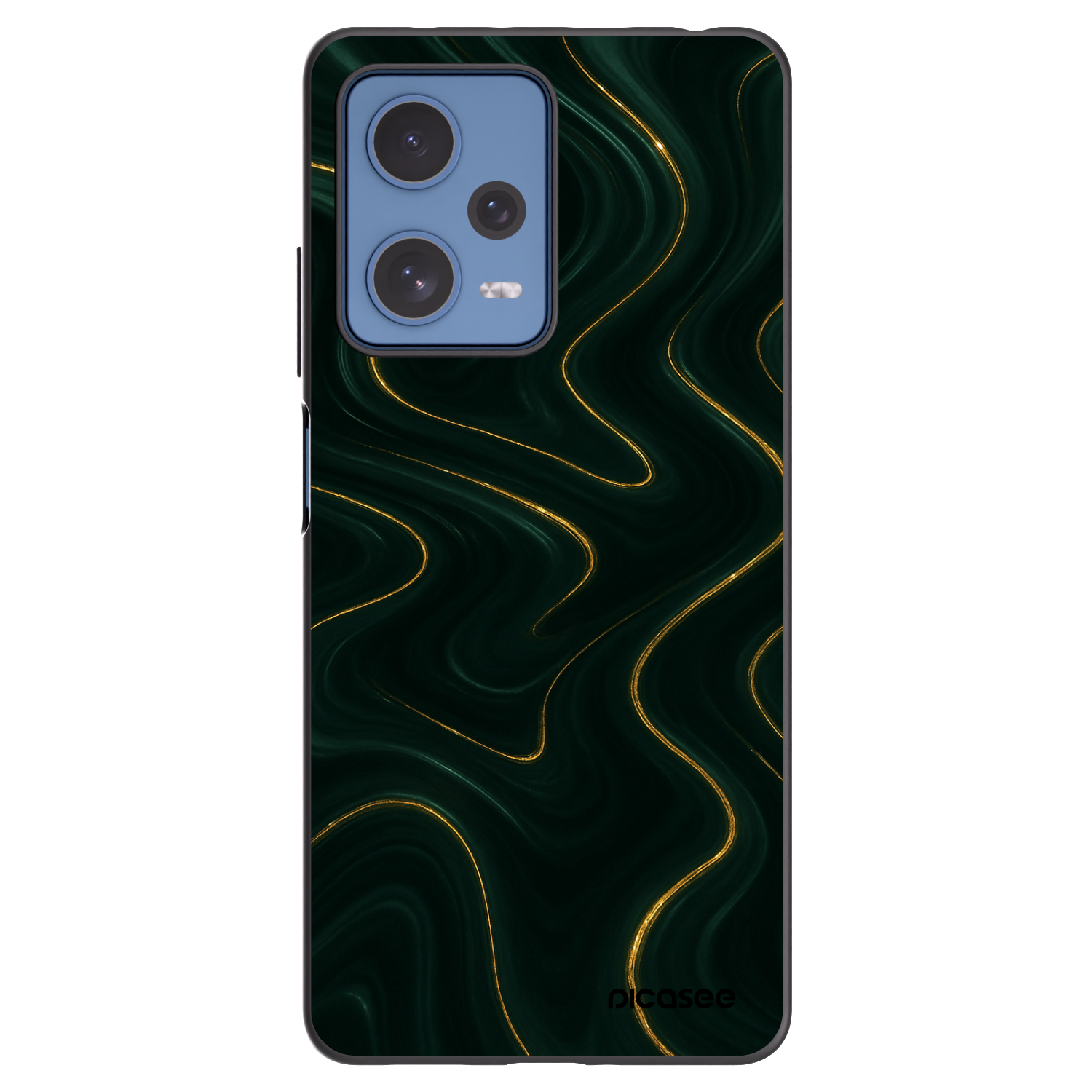 Picasee Xiaomi Redmi Note 12 Pro 5G Hülle - Schwarzes Silikon - Vawes