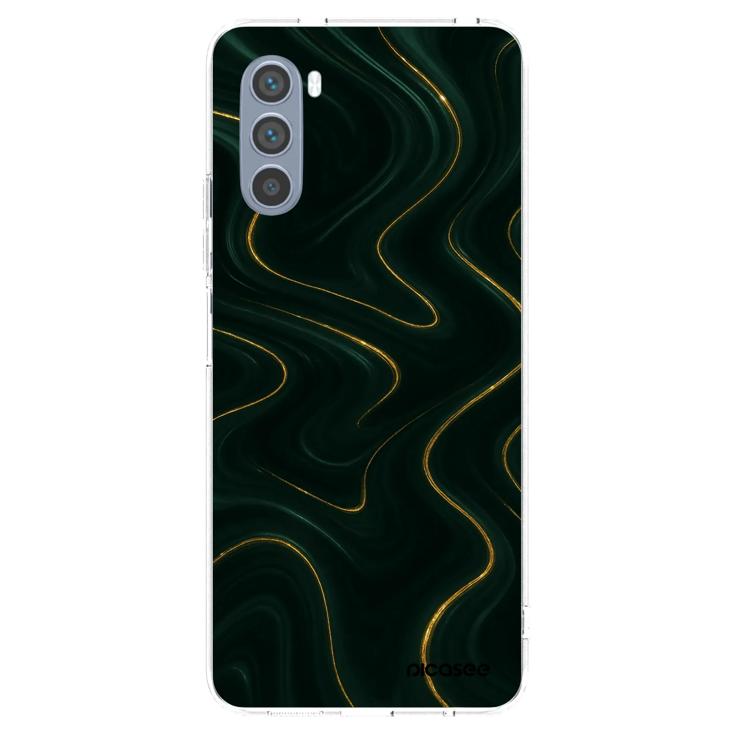 Picasee Motorola Moto G62 Hülle - Transparentes Silikon - Vawes