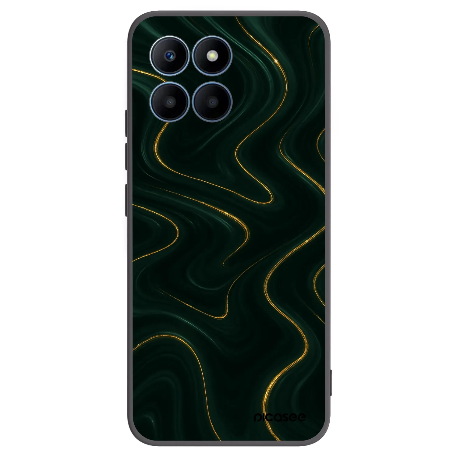 Picasee Honor 70 Lite Hülle - Schwarzes Silikon - Vawes