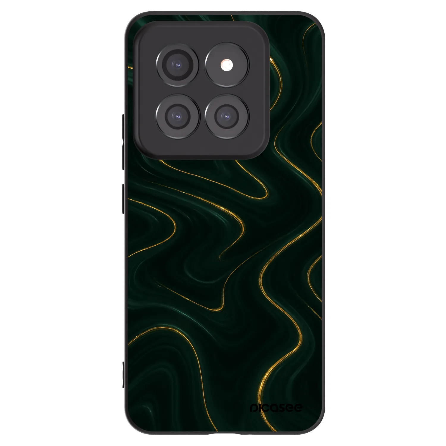 Picasee Xiaomi 14 Pro Hülle - Schwarzes Silikon - Vawes