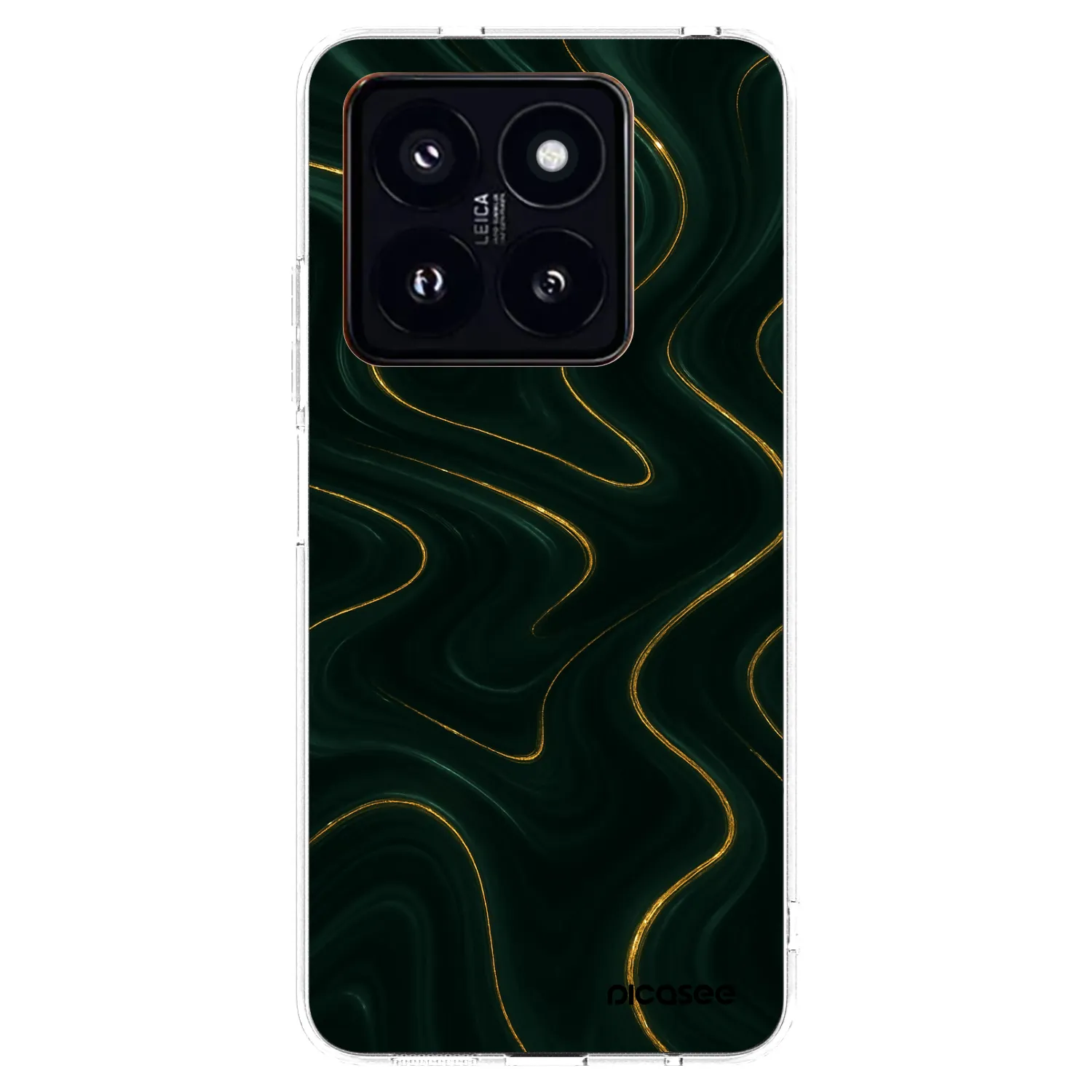 Picasee Xiaomi 14 Pro Hülle - Transparentes Silikon - Vawes