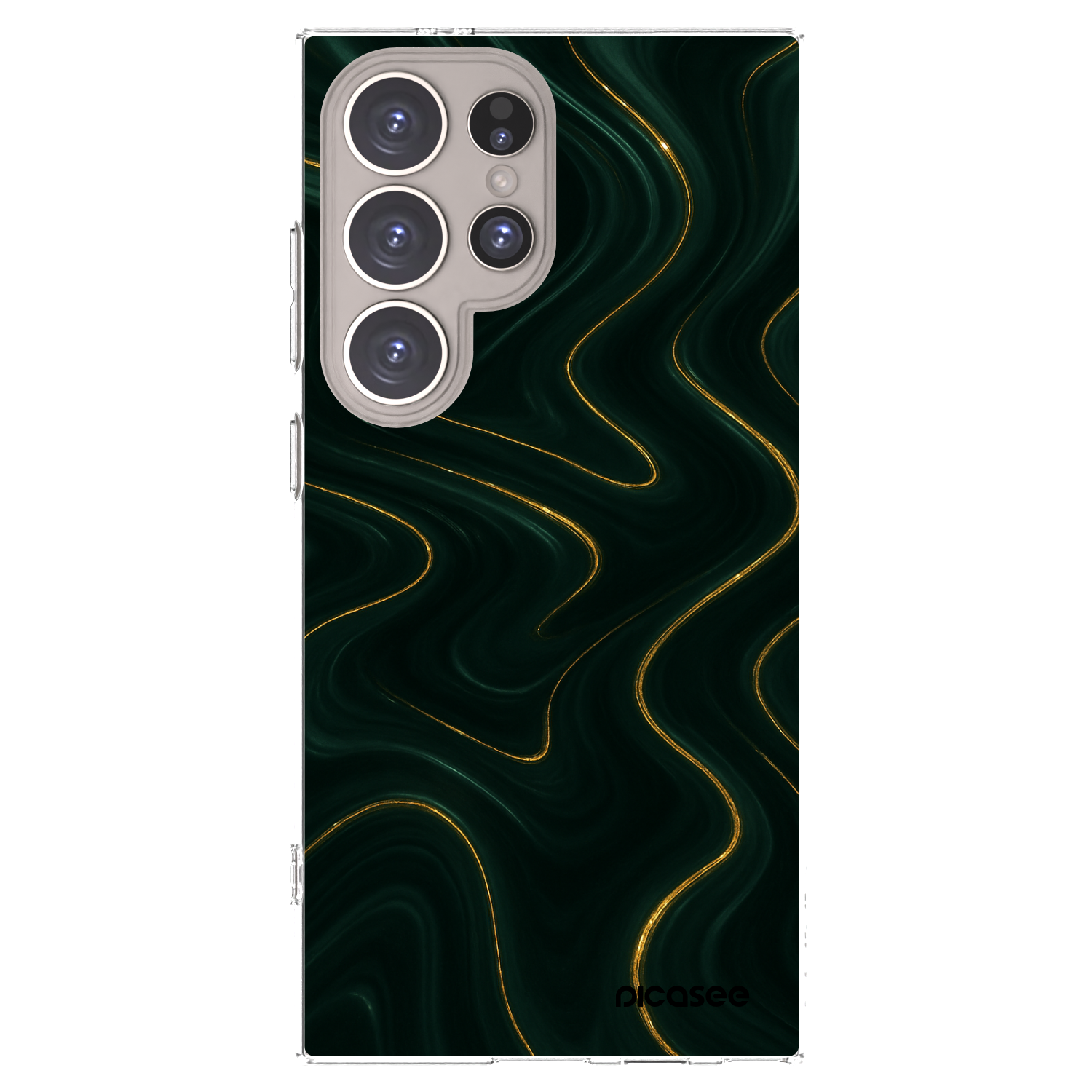 Picasee Samsung Galaxy S24 Ultra S928B 5G Hülle - Transparentes Silikon - Vawes