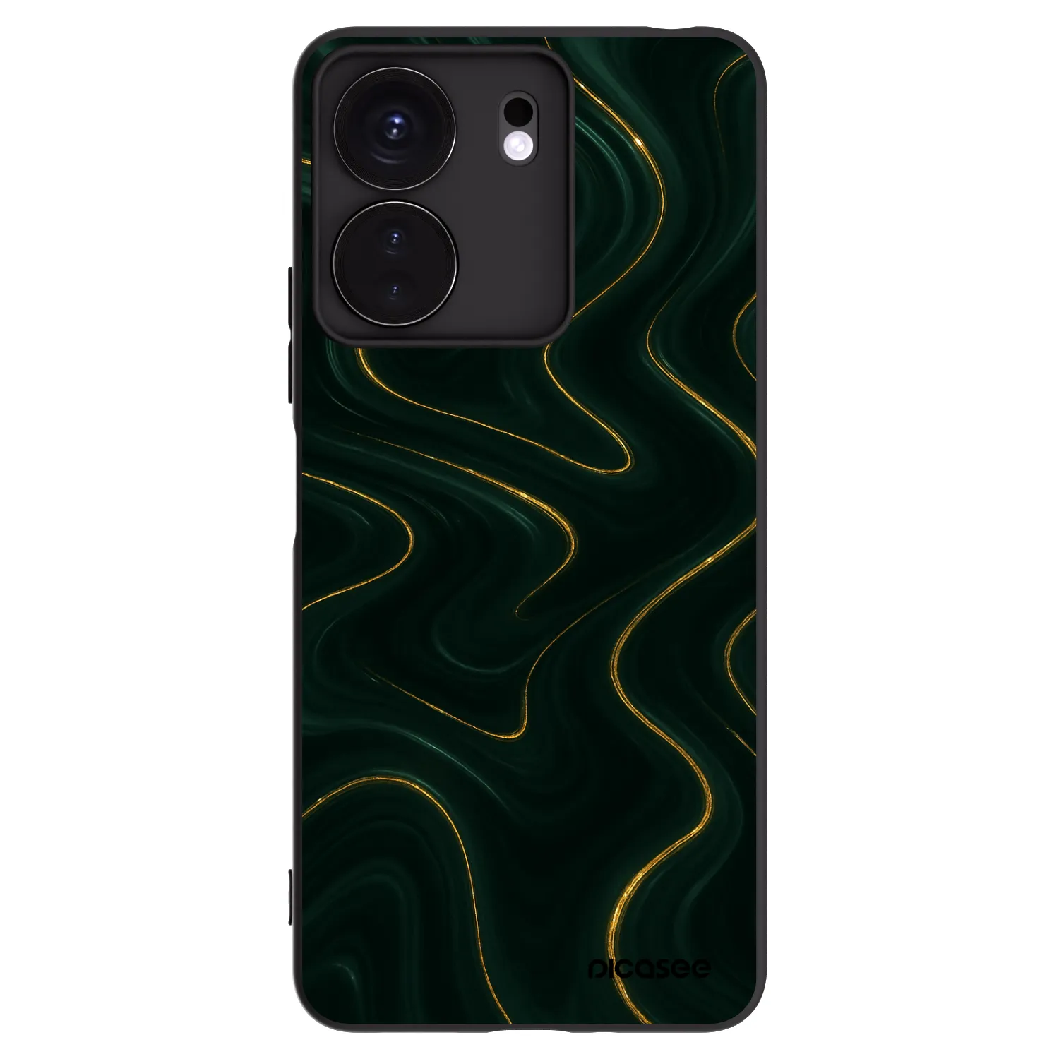 Picasee Xiaomi Redmi 13C 4G Hülle - Schwarzes Silikon - Vawes