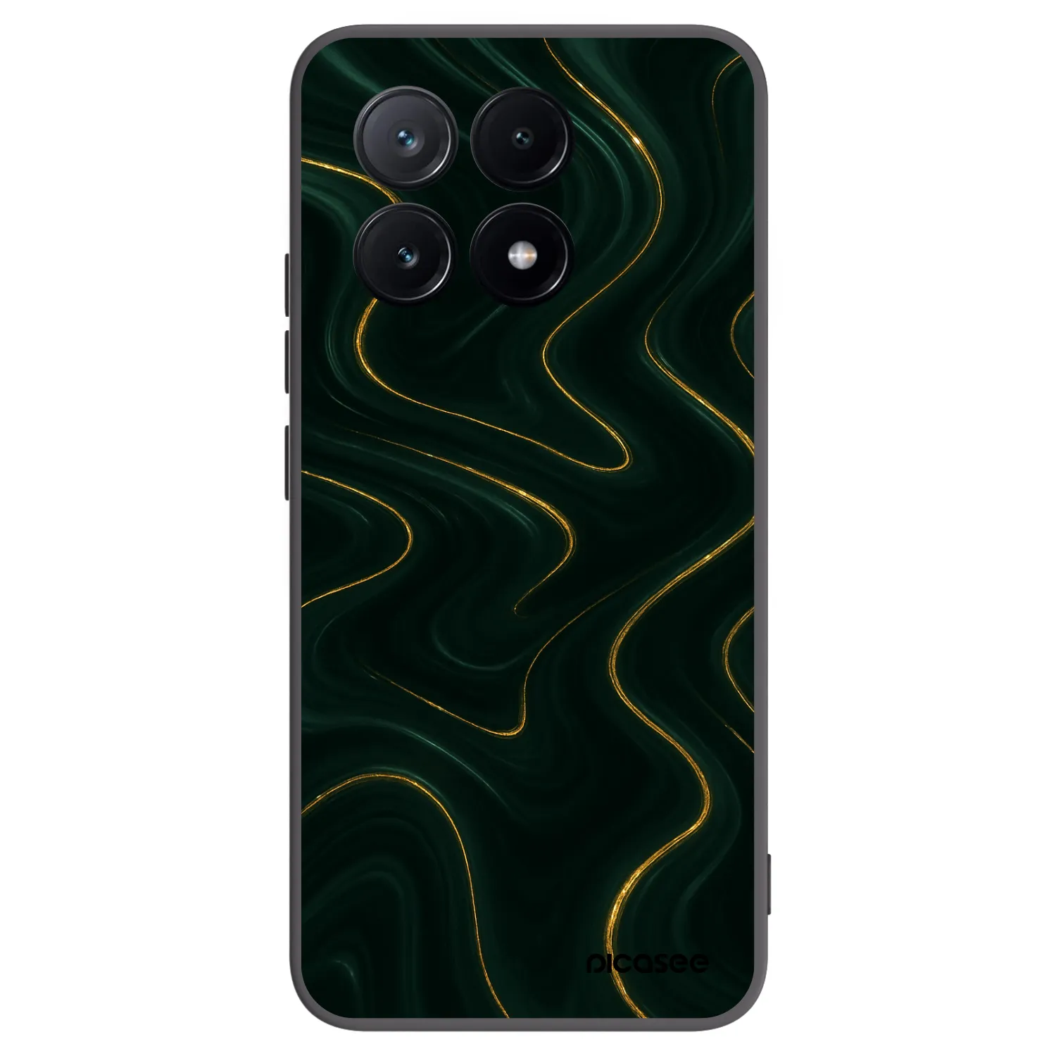 Picasee Xiaomi Poco X6 Pro Hülle - Schwarzes Silikon - Vawes