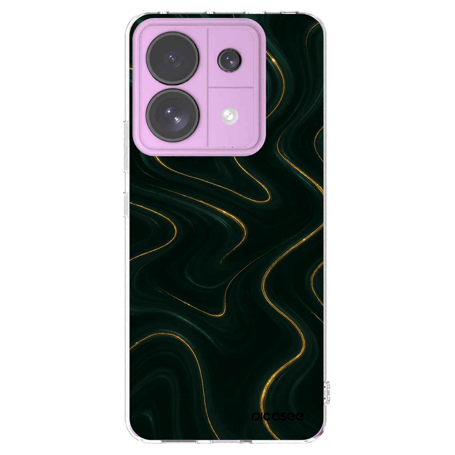 Picasee Xiaomi Redmi Note 13 Pro 5G Hülle - Transparentes Silikon - Vawes