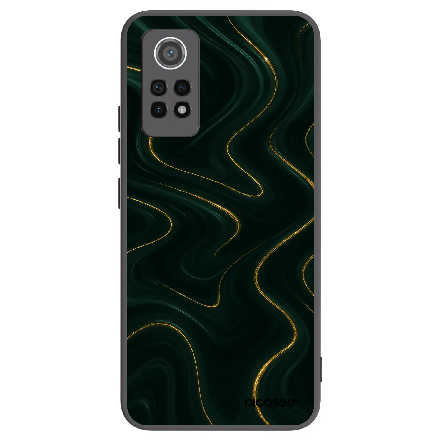 Picasee Xiaomi Redmi Note 12 Pro 4G Hülle - Schwarzes Silikon - Vawes