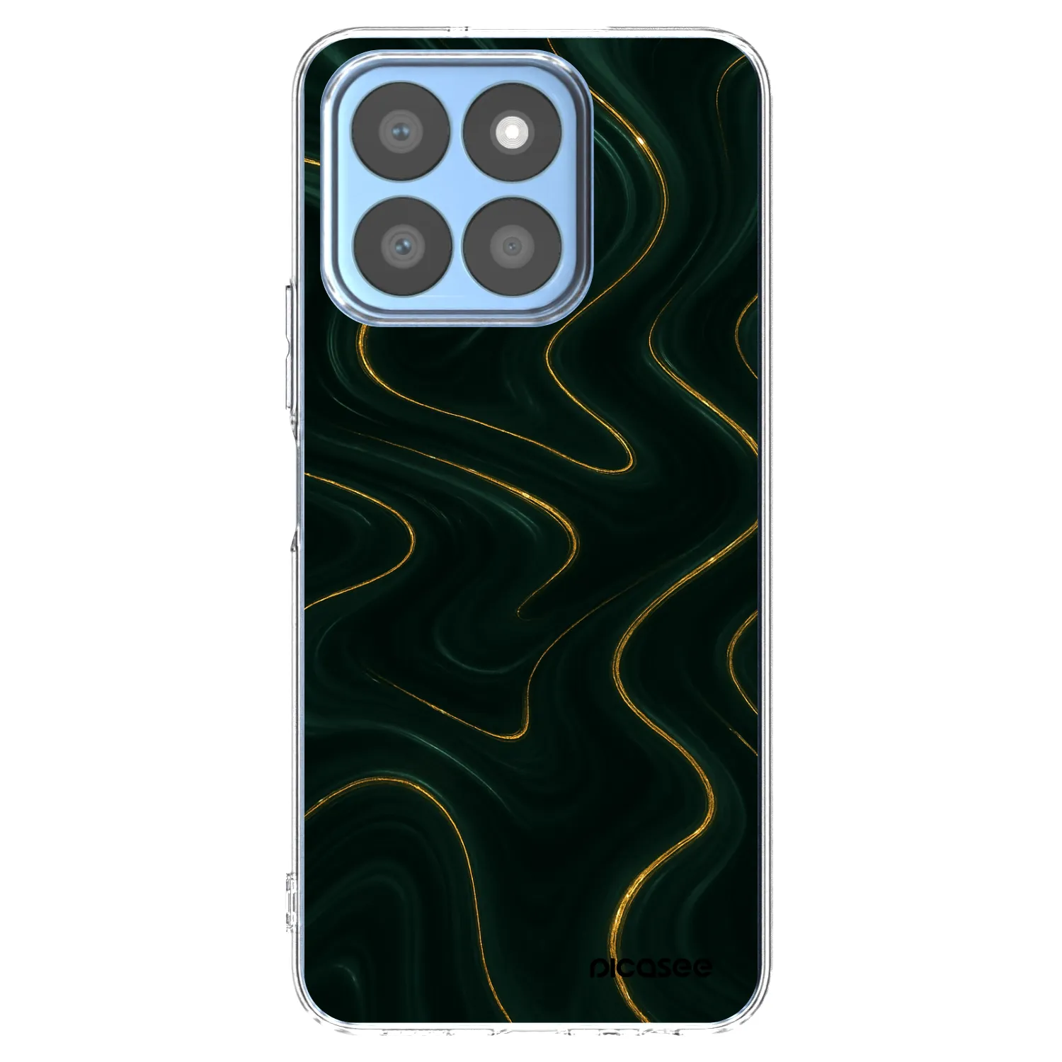 Picasee Honor X8b Hülle - Transparentes Silikon - Vawes