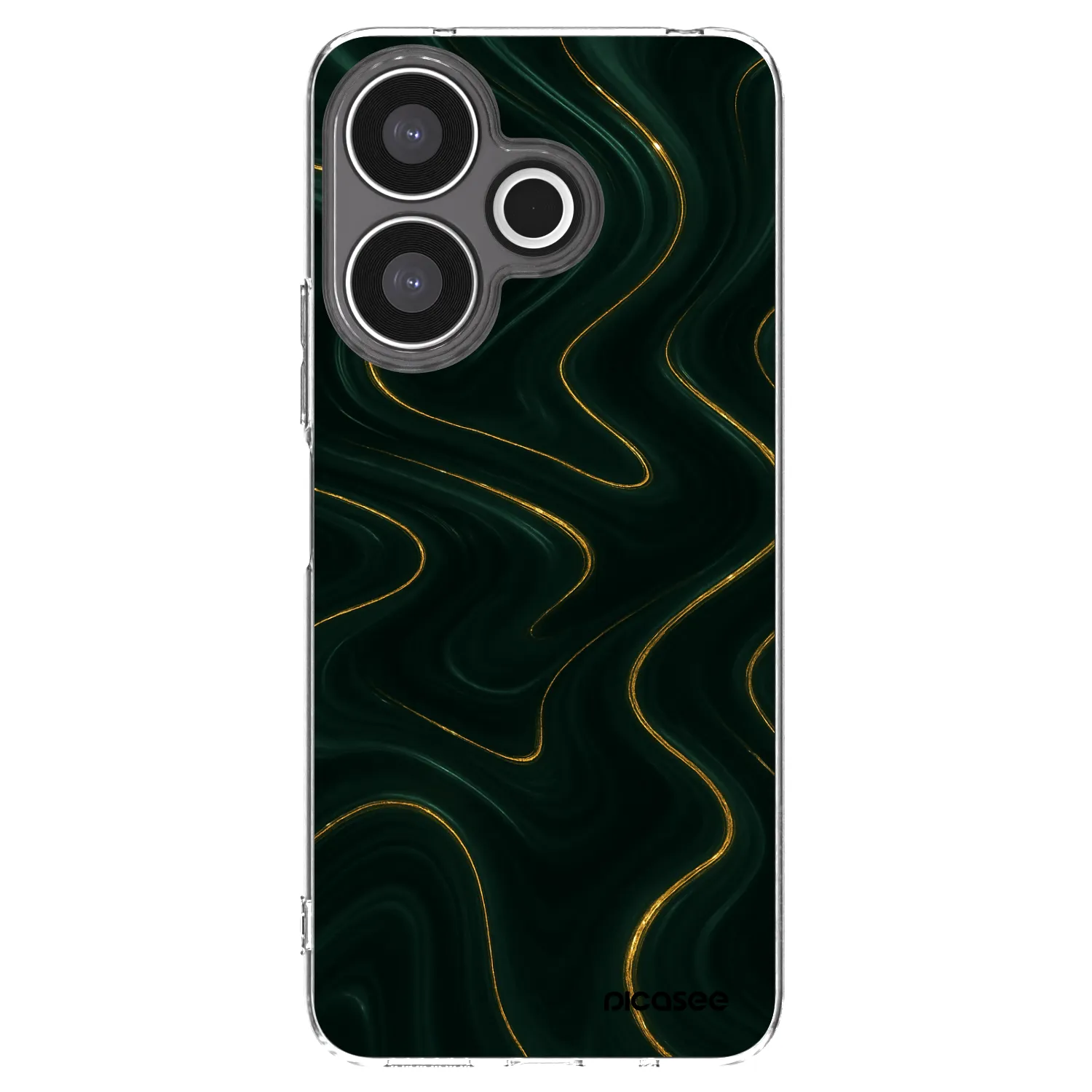 Picasee Xiaomi Redmi 13 4G Hülle - Transparentes Silikon - Vawes