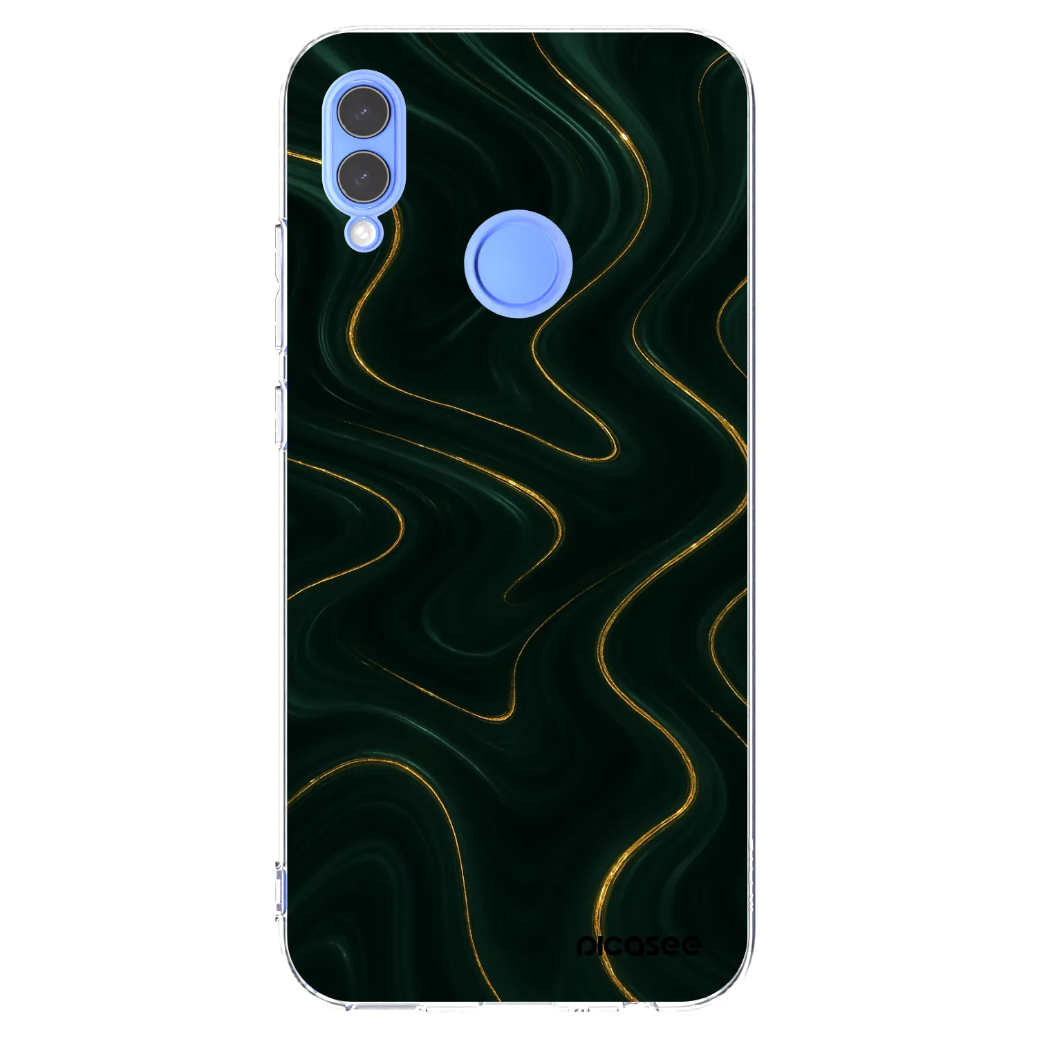 Picasee Huawei P Smart 2019 Hülle - Transparentes Silikon - Vawes