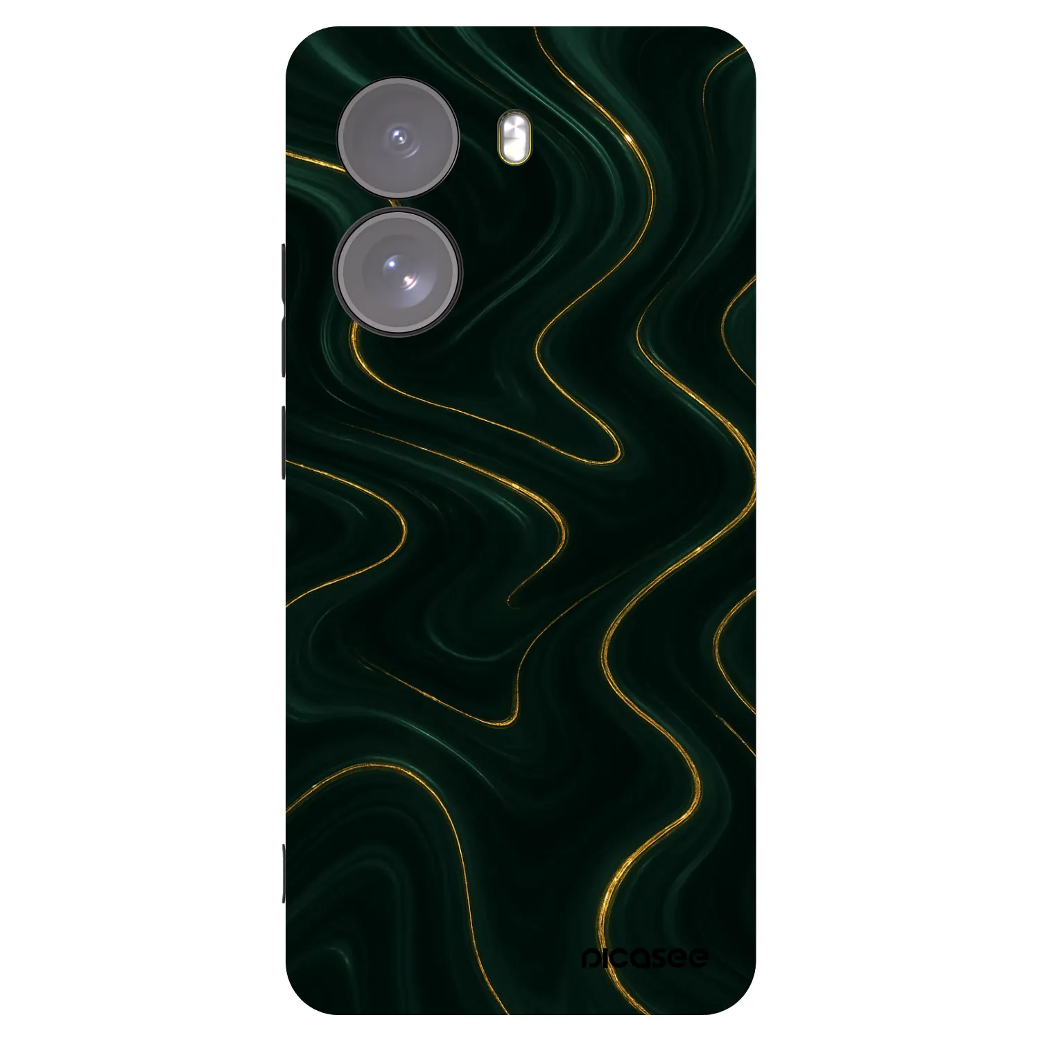 Picasee Xiaomi Poco X7 Hülle - Schwarzes Silikon - Vawes
